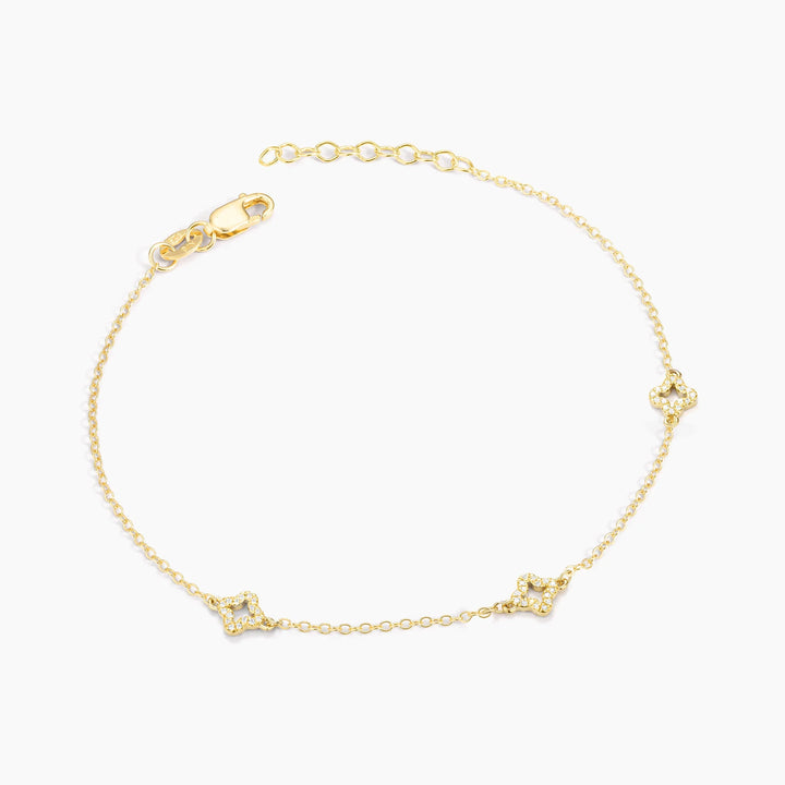 Ella Stein Diamond Station Chain Bracelet