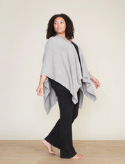 Barefoot Dreams - Heathered Weekend Wrap - Dove Gray