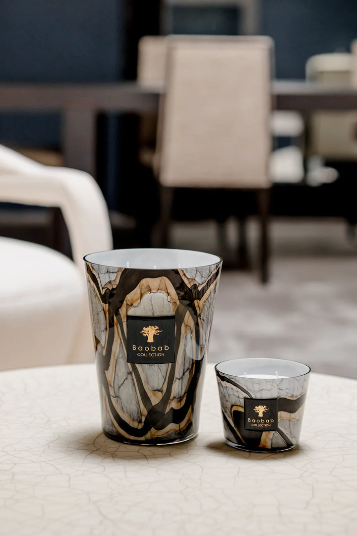 Baobab Collection Marble Stones Scented Candle
