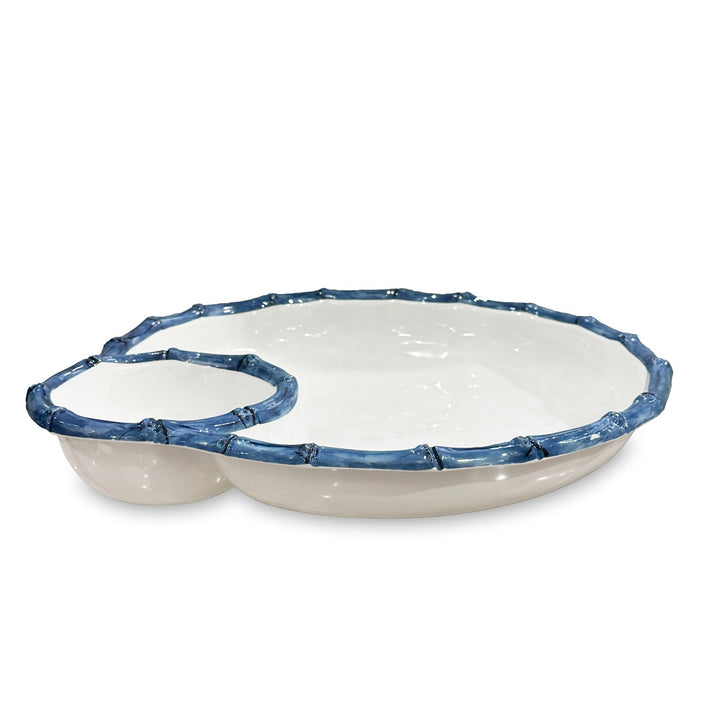 Beatriz Ball Vida Bamboo Chip & Dip Bowl