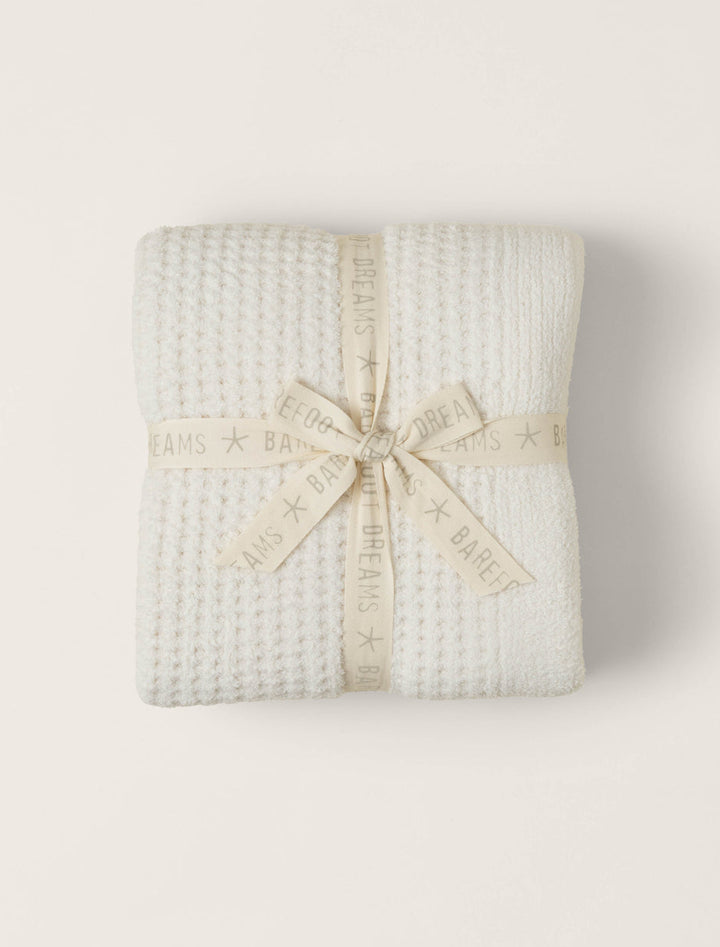 Barefoot Dreams CozyChic Waffle Throw Blanket