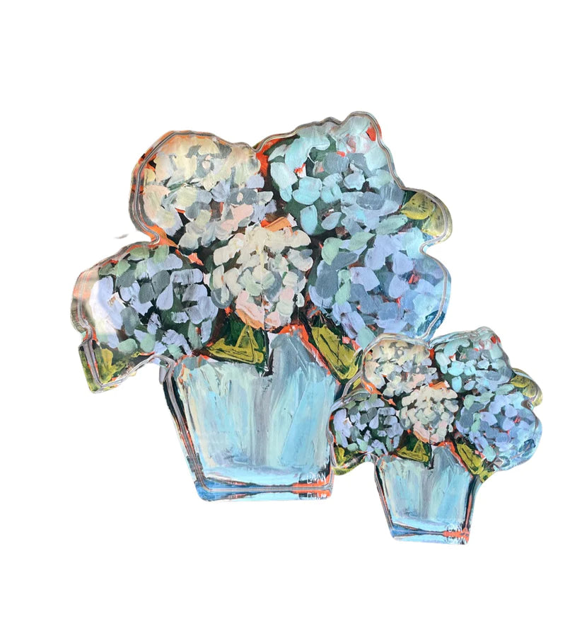 Lauren Dunn Blue Hydrangea Blooms