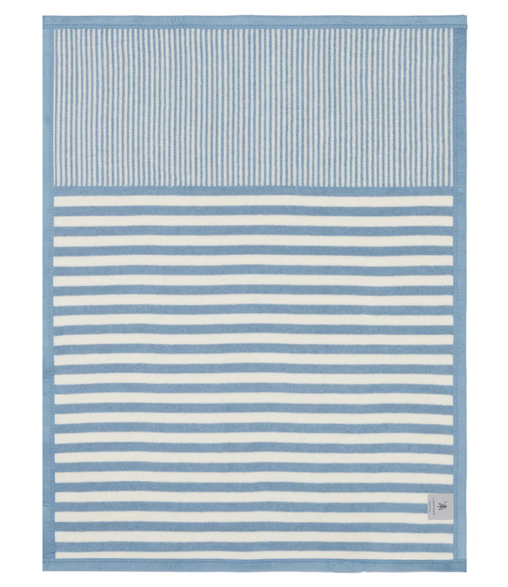 ChappyWrap Baby Blues Mini Baby Blanket