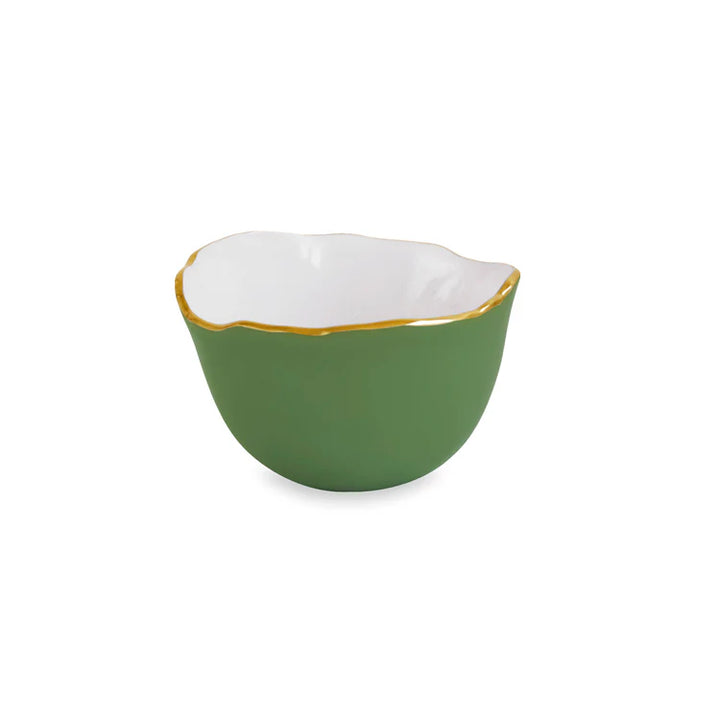Beatriz Ball Encanto Osaka Small Bowl (Leaf Green and White)