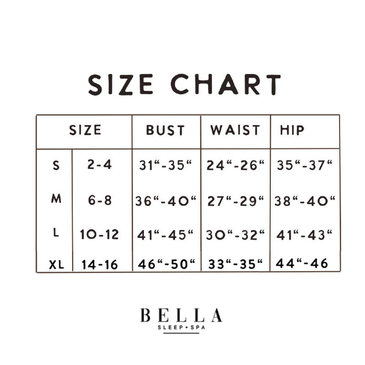 Bella Long Sleeve Top + Capri Pant PJ Set with Velvet Tie