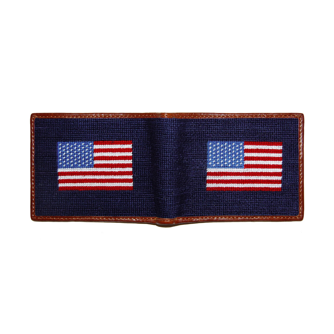 Smathers & Branson American Flag Bi-Fold Wallet