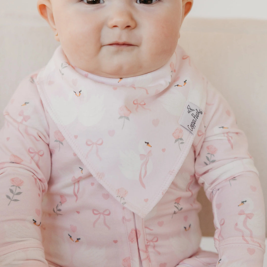 Copper Pearl Katerina Baby Bandana Bib Set
