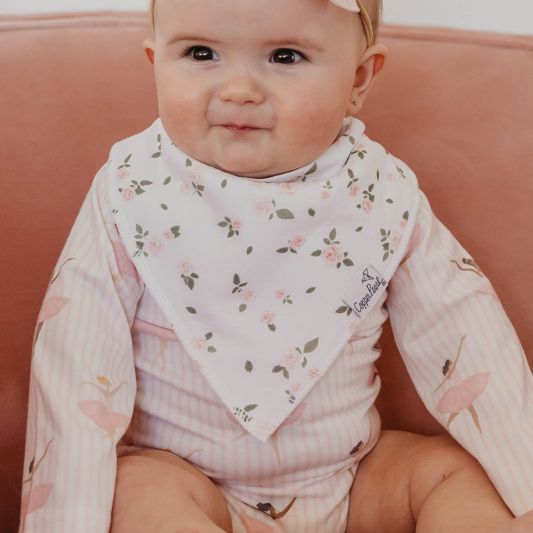 Copper Pearl Katerina Baby Bandana Bib Set