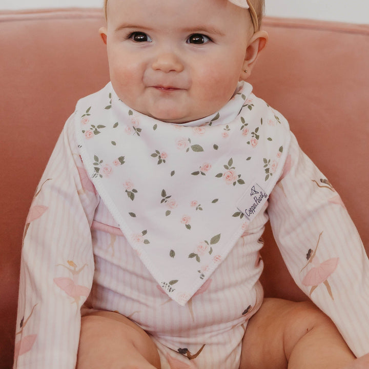 Copper Pearl Katerina Baby Bandana Bib Set