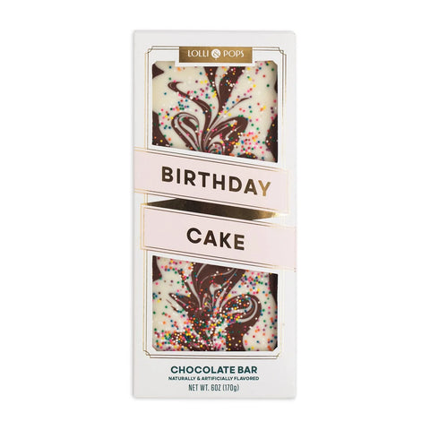 Lolli & Pop - Birthday Cake Topp'd Chocolate Bar