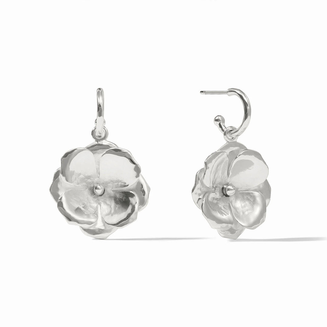 Julie Vos Bloom Hoop & Charm Earring