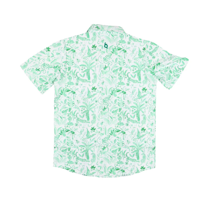 Blue Quail Men's Guaybera Jade Jungle