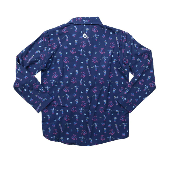 Blue Quail Neon Rodeo Long Sleeve