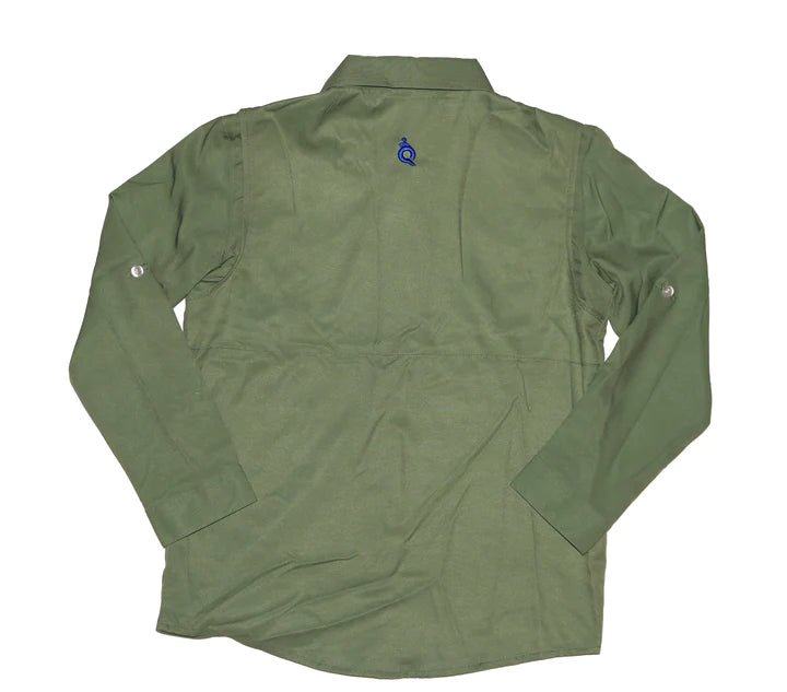 Blue Quail Sage & Khaki Long Sleeve