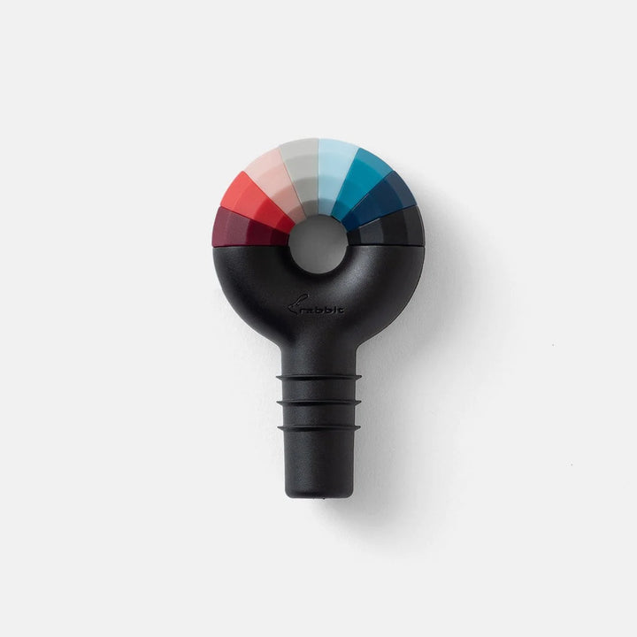 Rabbit Bottle Stopper with Wine Charms