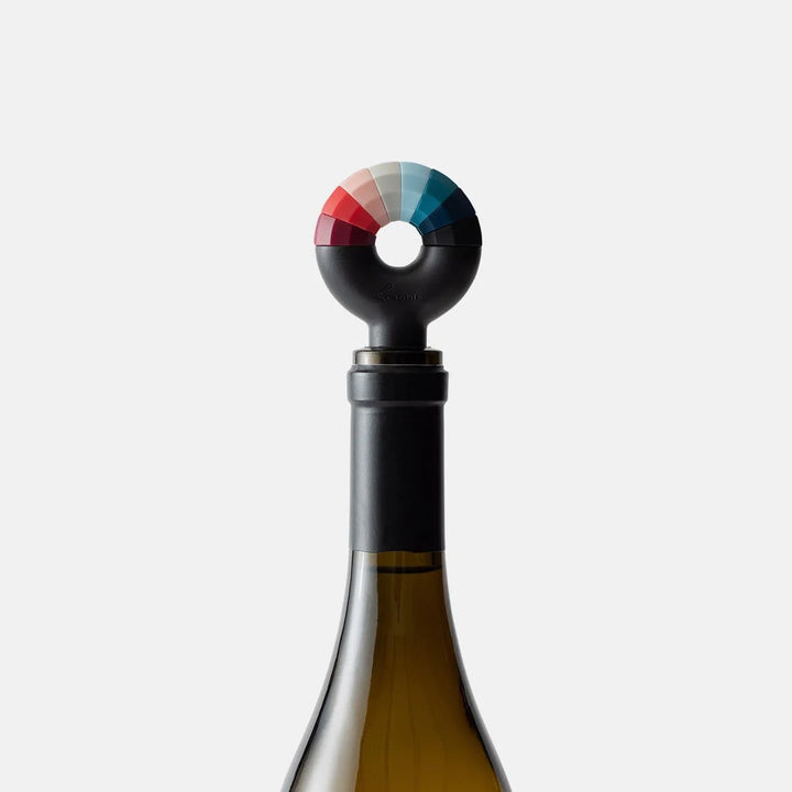 Rabbit Bottle Stopper with Wine Charms