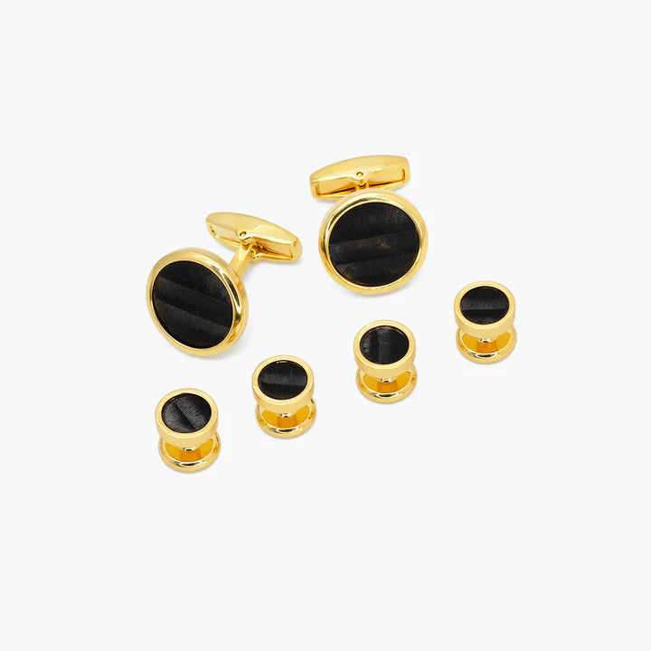 Brackish Chino Cufflink & Studs Set