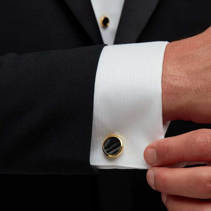 Brackish Chino Cufflink & Studs Set