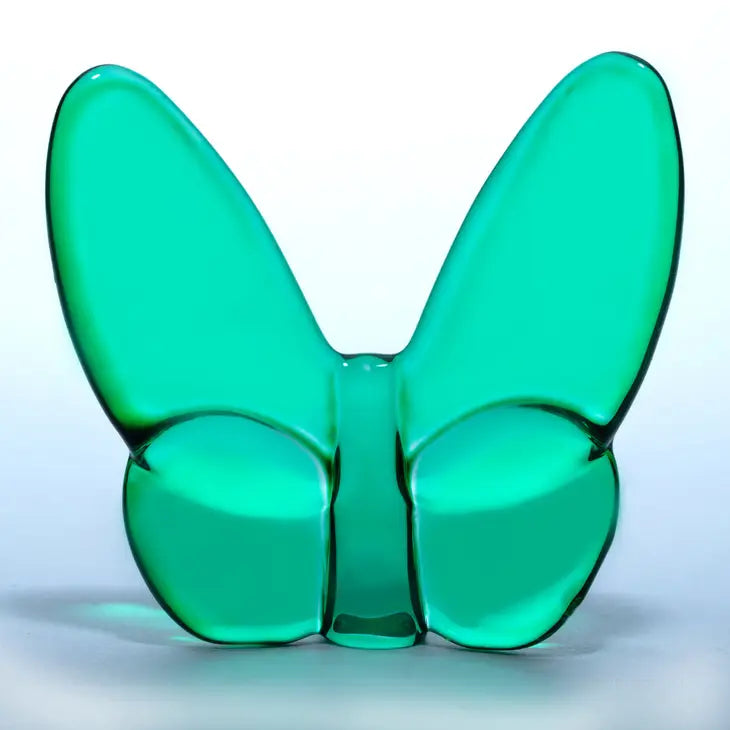 Le Mariposa Crystal Butterfly Emerald