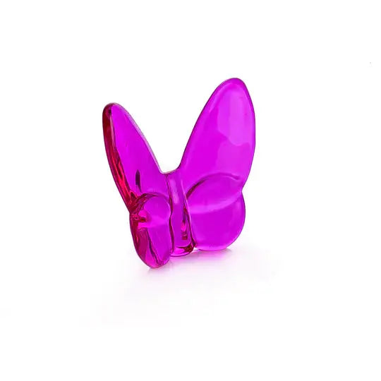 Le Mariposa Crystal Butterfly Fuchsia