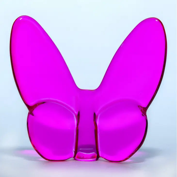 Le Mariposa Crystal Butterfly Fuchsia