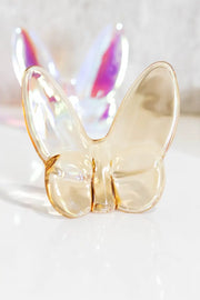 Le Mariposa Crystal Butterfly - Gold