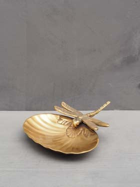 Brass Dragonfly Dish Tray
