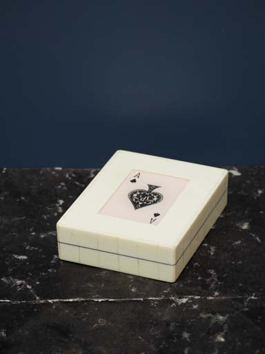 Ace of Spades Double Deck Card Box