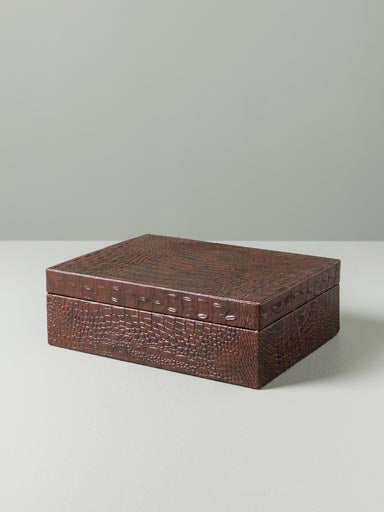 Large Leather Bound Box