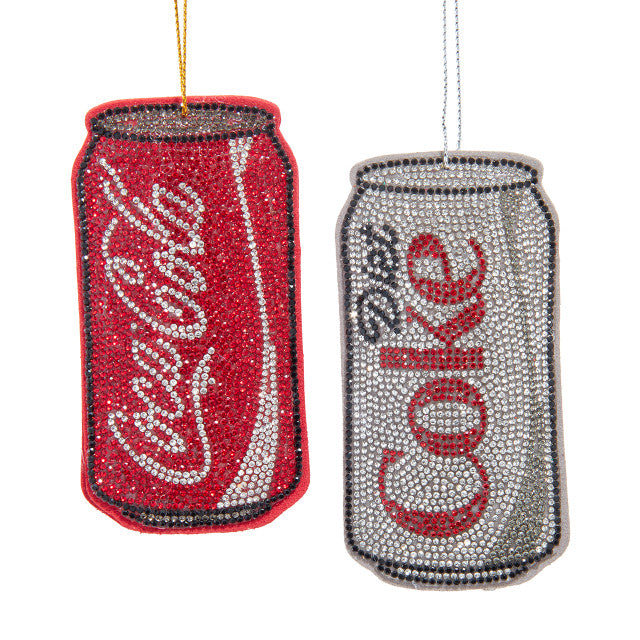 Kurt Adler Bedazzled Collection™ Coca-Cola® Coke & Diet Coke Ornament