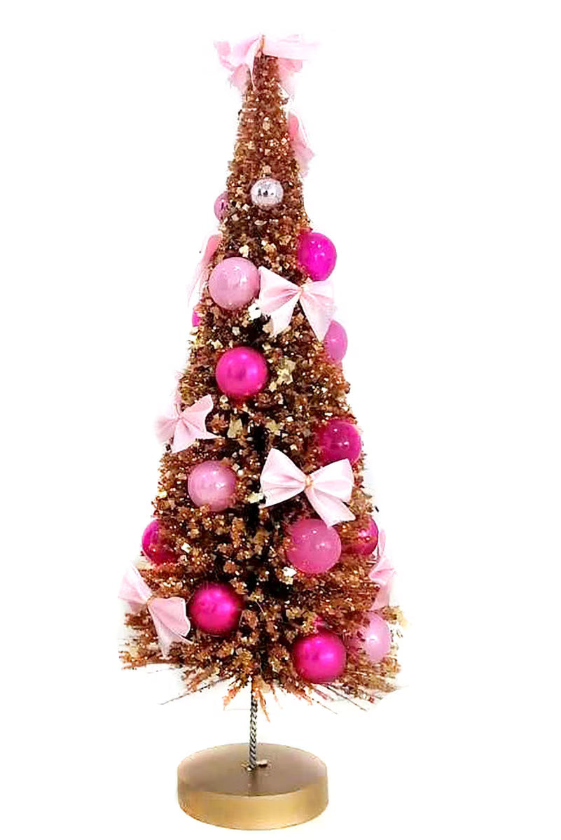 Cody Foster Large Pink Tinsel Town Tree