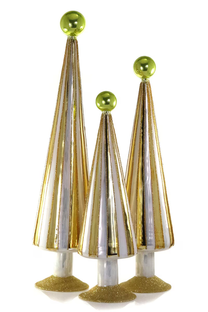 Cody Foster Gold Chartreuse Carnival Tabletop Tree