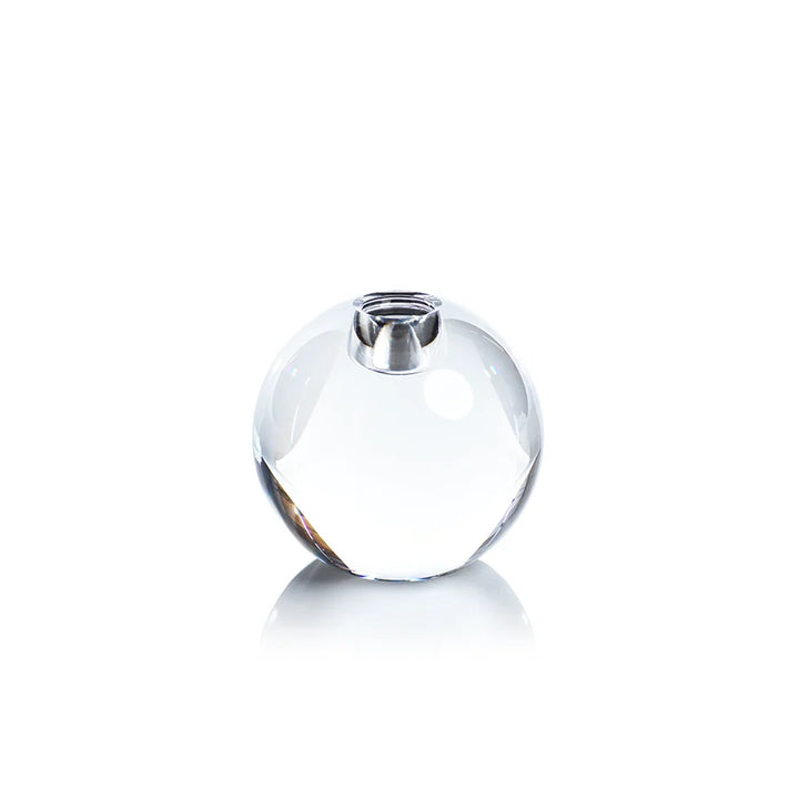 Crystal Glass Taper Holder