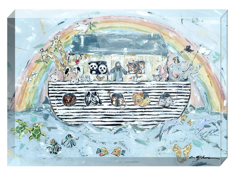 Chelsea McShane - "Noah's Ark" Acrylic Block Artwork