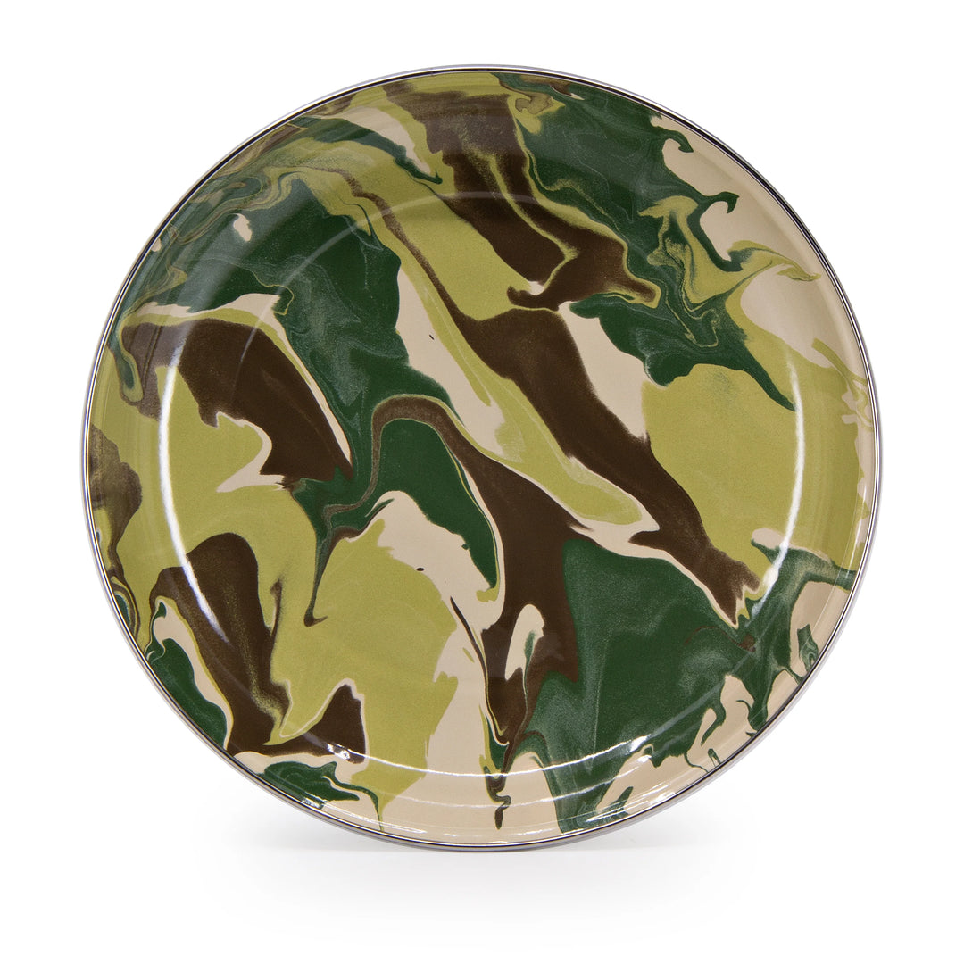 Camouflage Pasta Plate