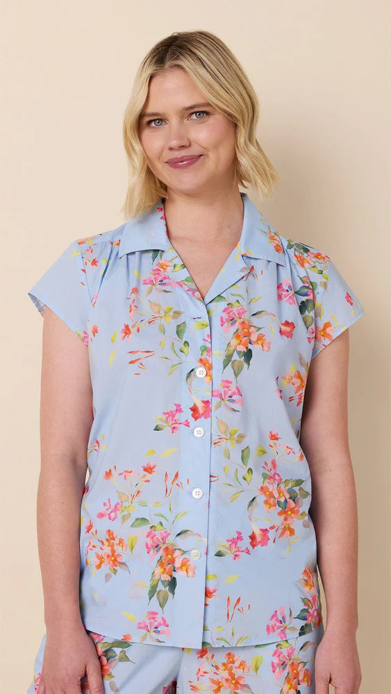 The Cat's Pajamas Camilla Luxe Pima Capri Set