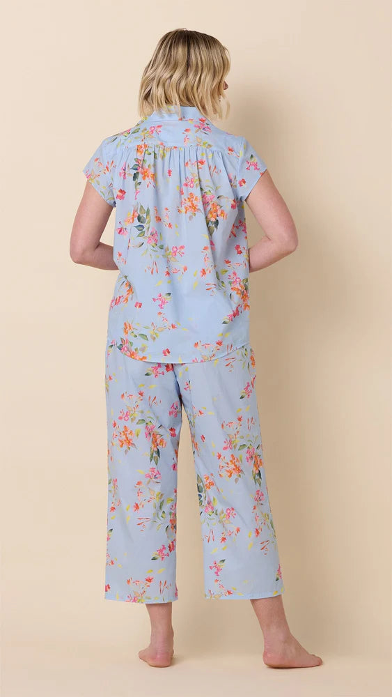 The Cat's Pajamas Camilla Luxe Pima Capri Set