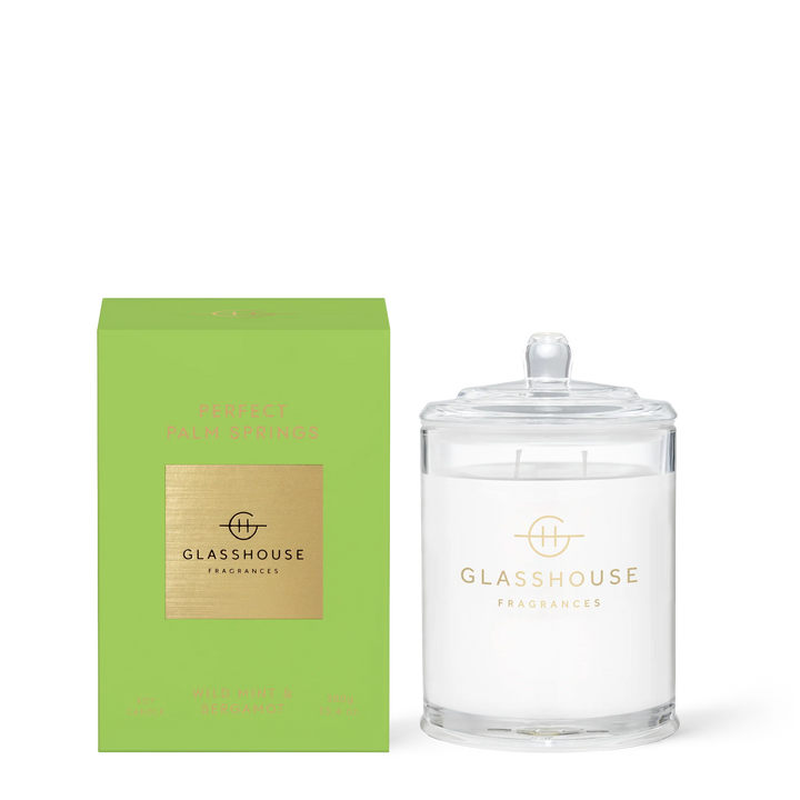 Glasshouse Fragrances Scented Soy Candle Perfect Palm Springs