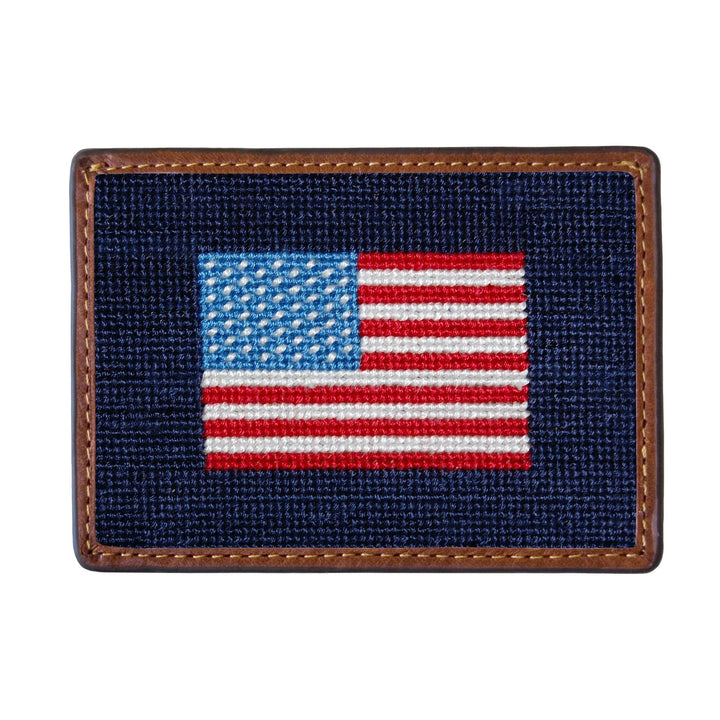 Smathers & Branson American Flag Card Wallet