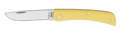 Case Sod Buster Jr. Pocket Knife - Yellow Chrome Vanadium