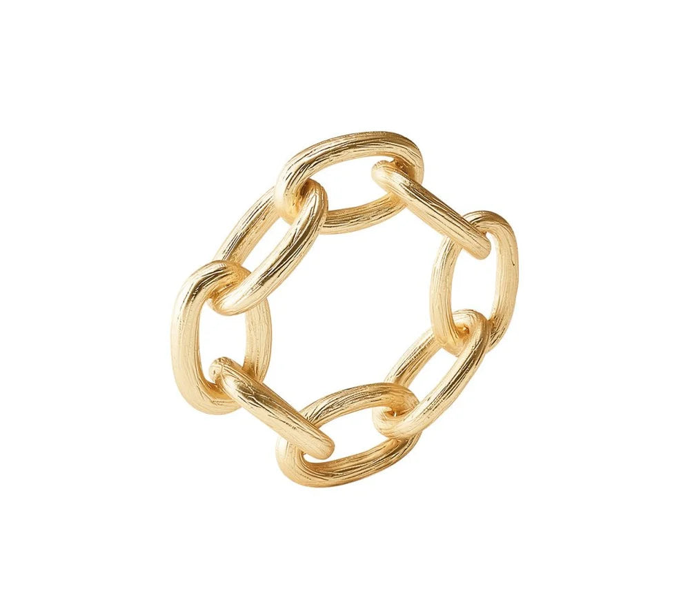 Kim Seybert Gold Chain Link Napkin Ring