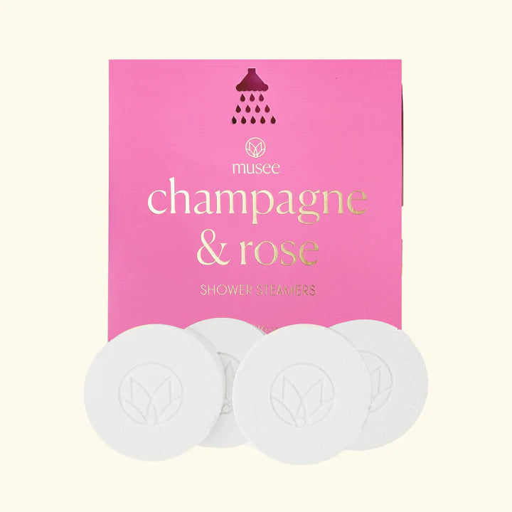 Musee Champagne & Rose Shower Steamer