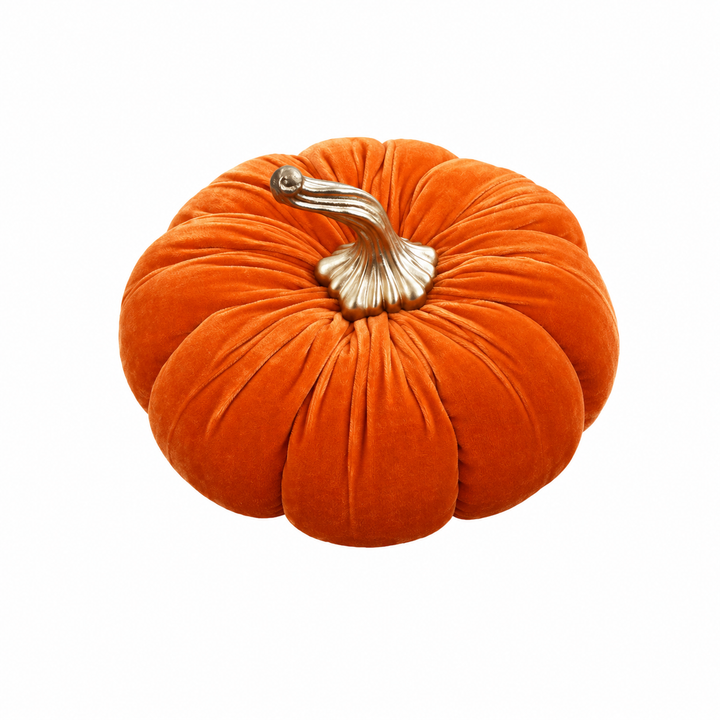 Glitterville Velvet Pumpkin