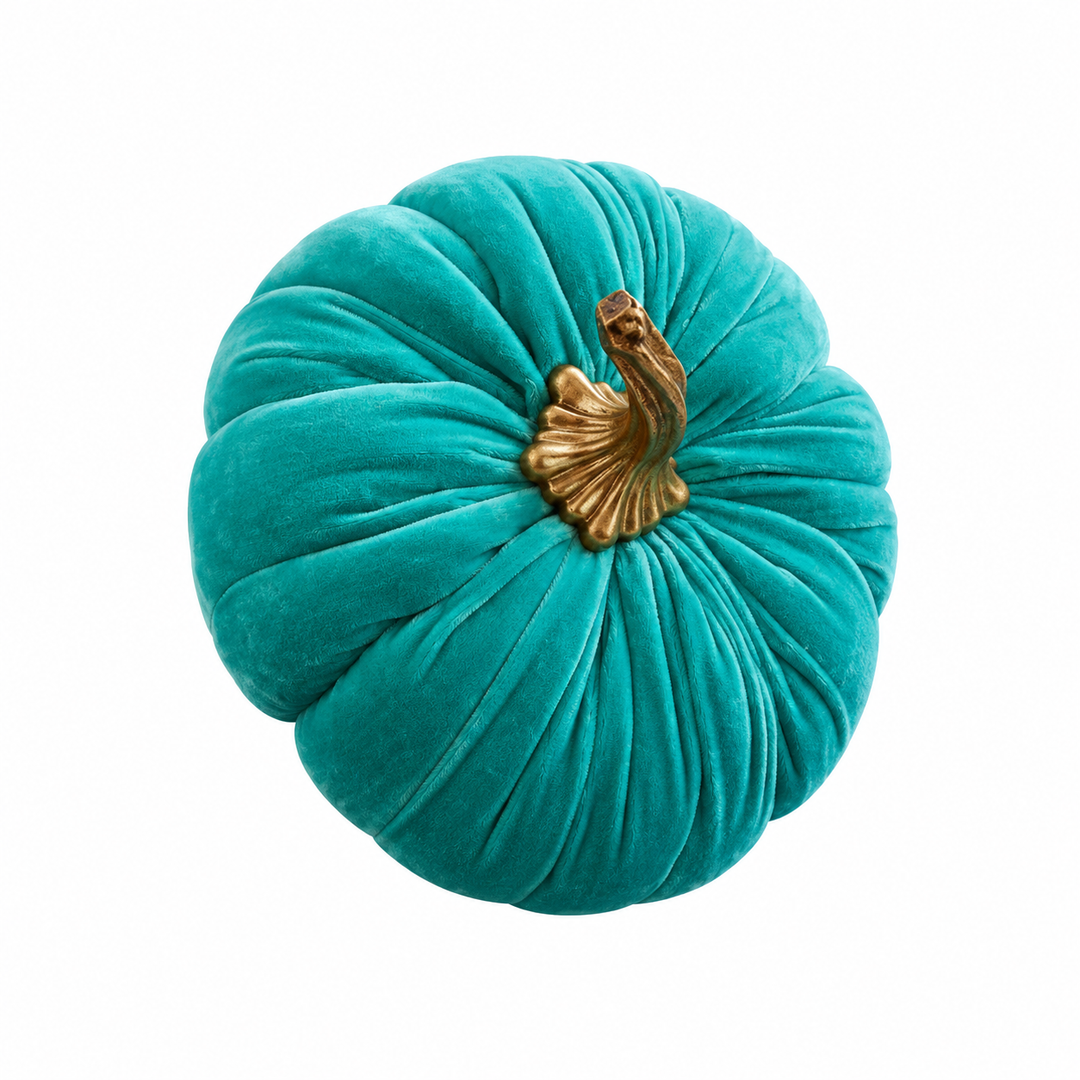 Glitterville Velvet Pumpkin