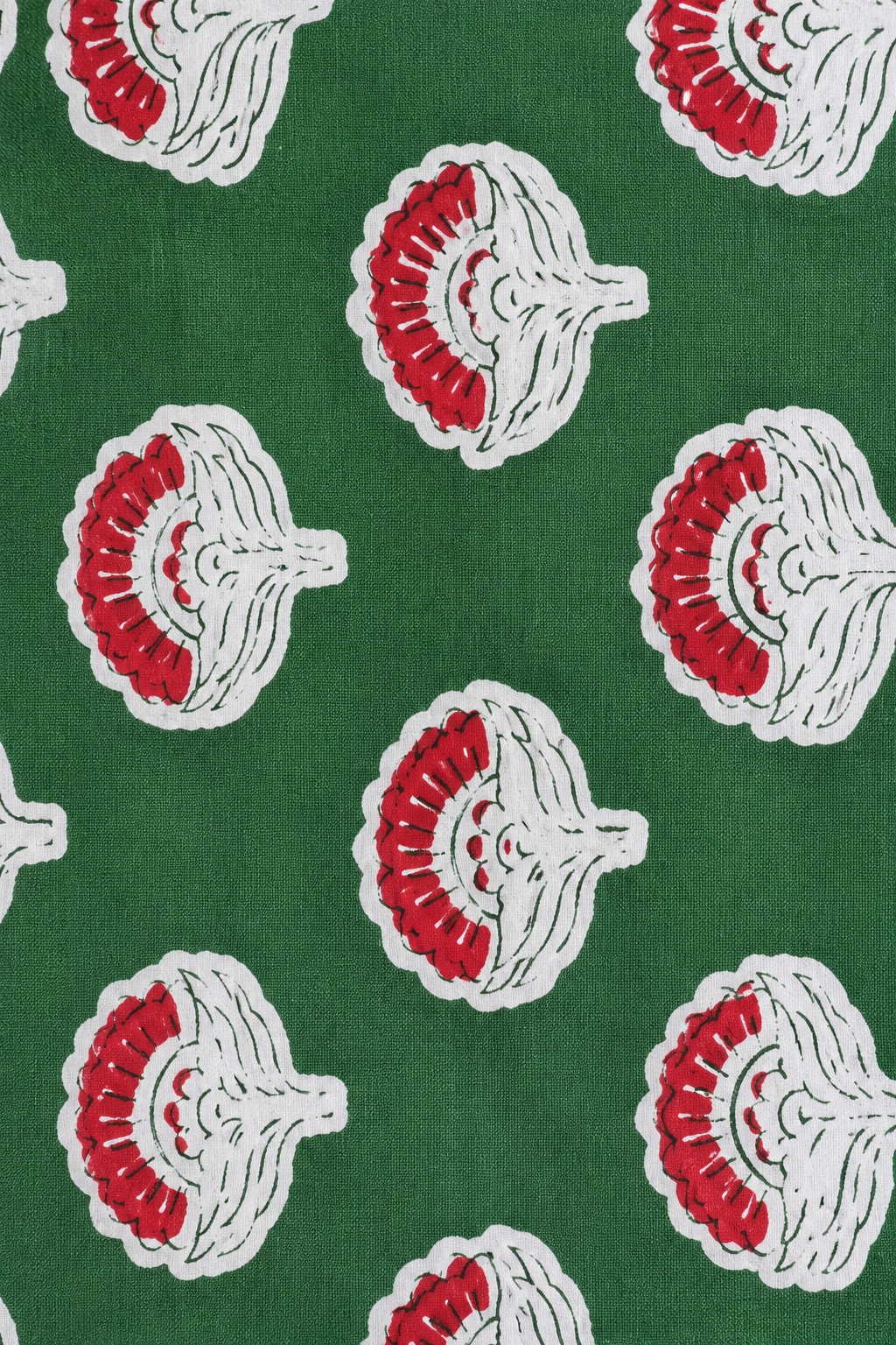 Christmas Block Print Towel