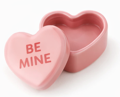 Conversation Heart Ring Box