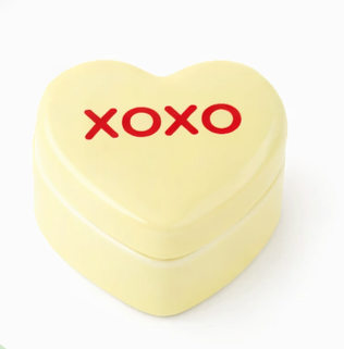 Conversation Heart Ring Box
