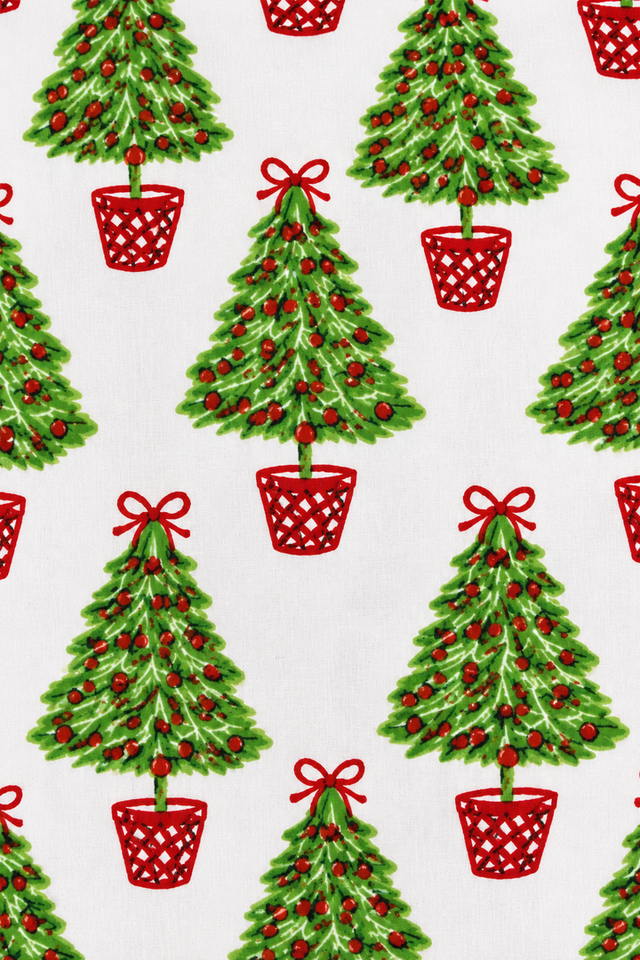Christmas Block Print Towel
