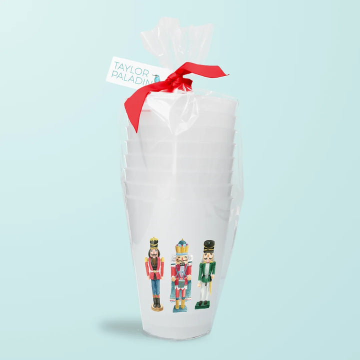 Taylor Paladino Holiday Frosted Cups Set of 6