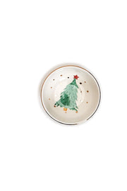 Christmas Tree Tidbit Bowl - Assorted